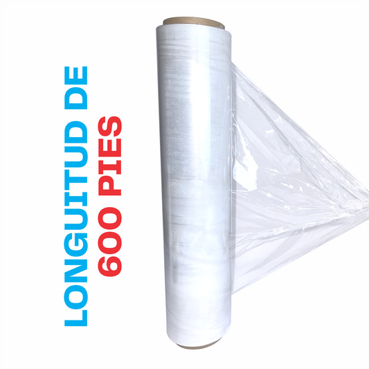 Strech film industrial 18" x 600´ Cal. 50