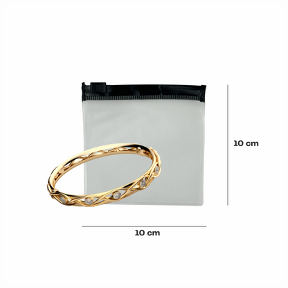 Bolsa con cierre hermetico pvc 10 x 10 cm