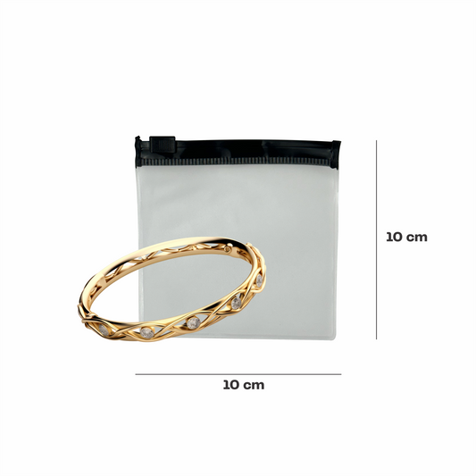 Bolsa con cierre hermetico pvc 10 x 10 cm