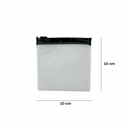 Bolsa con cierre hermetico pvc 10 x 10 cm