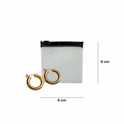 Bolsa con cierre hermetico pvc 8 x 8 cm
