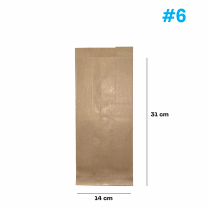 14x7x31cm Bolsa de papel kraft #6