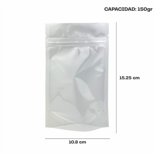 Mini Blanco con Transparente (10.8x15.25x6.35)