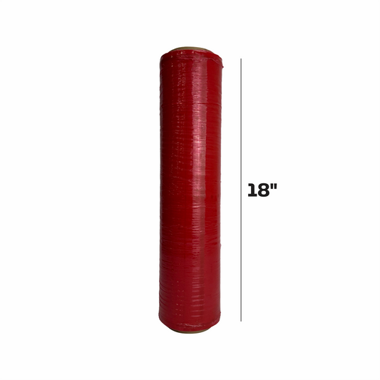Strech film industrial 18" x 800´ Cal. 50 Rojo