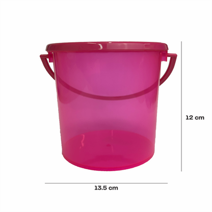 Tinita juguera con tapa 1 Litro rosa