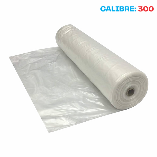 Plastico polietileno transparente Cal. 300 - 3x5m