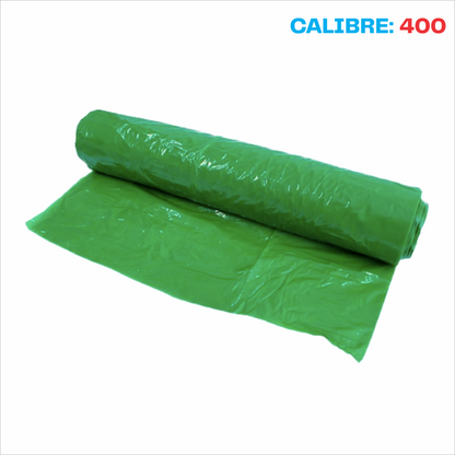 Plastico polietileno Verde Cal. 400 - 1.25mx5m