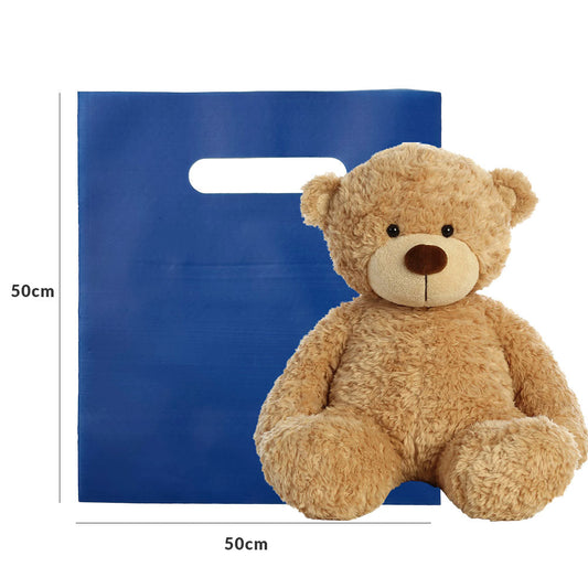 50x50cm Bolsa boutique azul