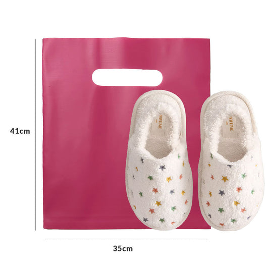 35x41cm Bolsa boutique fucsia