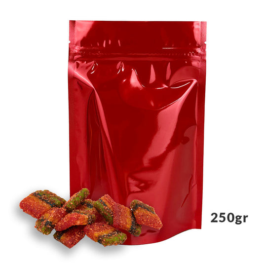 14x16x7.75cm Bolsa trilaminada roja chica