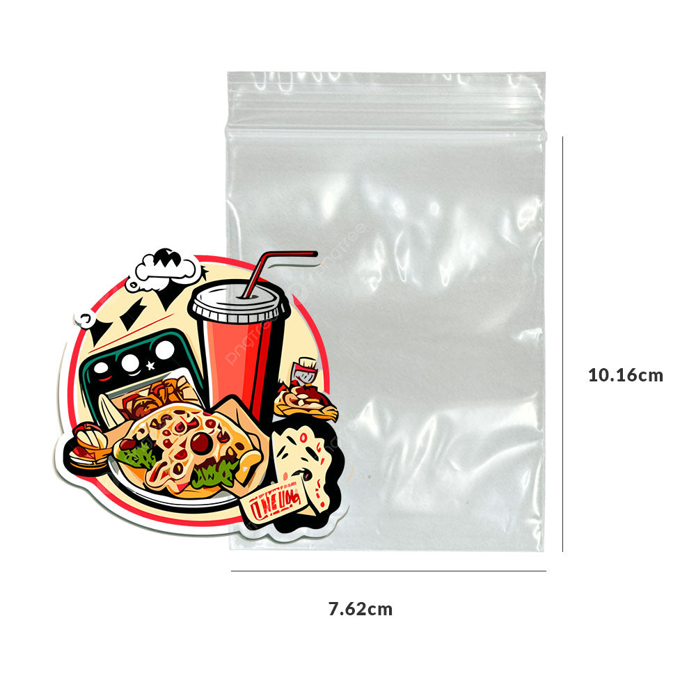 7.62x10.16cm Bolsa auto cierre