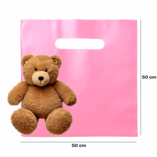 50x50cm Bolsa boutique rosa