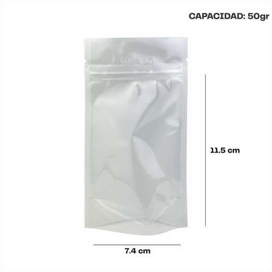 Extramini Blanco con Transparente  (7.4x11.5x4.5)