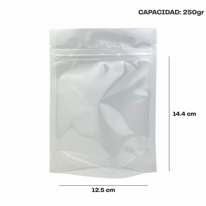 Chica Blanco con Transparente (12.5x14.4x7.75)