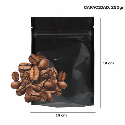 Chica Negro con Transparente (14x16x7.75)
