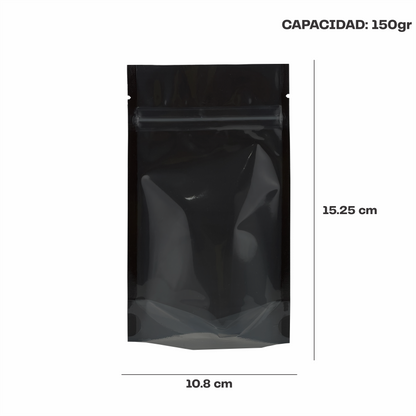Mini Negro con Transparente (10.8x15.25x6.35)