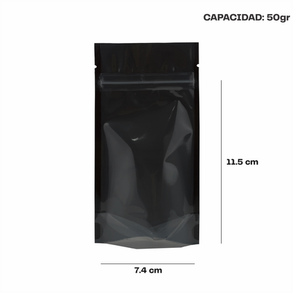 Extramini Negro con Transparente (7.4x11.5x4.5)