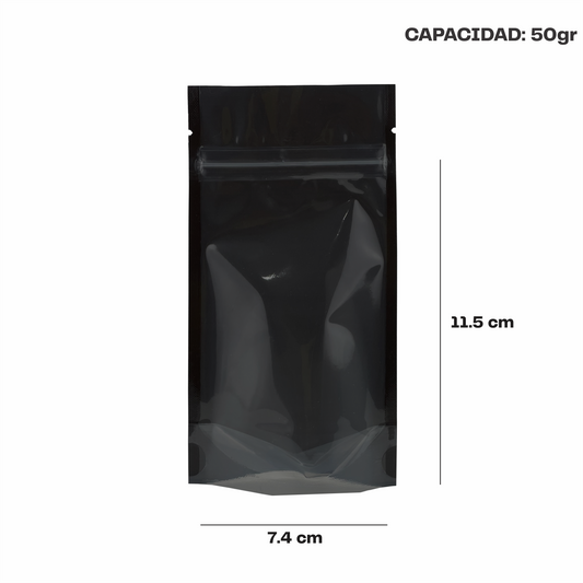 Extramini Negro con Transparente (7.4x11.5x4.5)