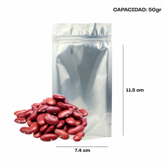 Extramini Plata con Transparente (7.4x11.5x4.5)