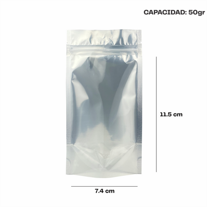 Extramini Plata con Transparente (7.4x11.5x4.5)