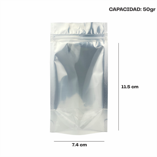 Extramini Plata con Transparente (7.4x11.5x4.5)