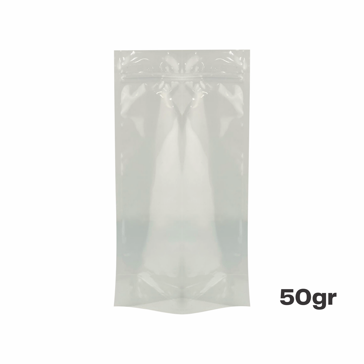 8.7x12.8x4.5cm Bolsa trilaminada transparente extra mini