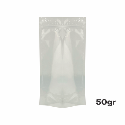 8.7x12.8x4.5cm Bolsa trilaminada transparente extra mini